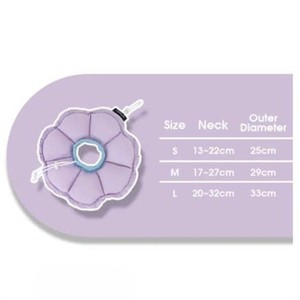 ปลอกคอกันน้ำแบบนุ่มปรับได้สำหรับสุนัข ป้องกันการเลียและกัดหลังผ่าตัด ผลิตที่หลงอัน - Product Image 3