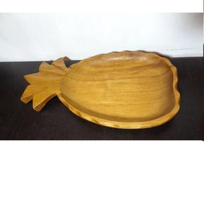 Plateau à vaisselle fait main de haute qualité présentoir en bois plateau de service en bois naturel - Product Image 2