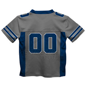 Camiseta de Fútbol Americano con Mangas Cortas y Malla Transpirable en el Pecho, 100% Poliéster, Personalizable para Hombres Adultos - Product Image 4