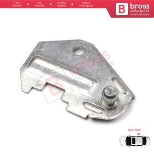 คลิปยึดกระจกหน้าต่าง BWR5007 แผ่นเชื่อมโลหะด้านหลังขวา สำหรับ Vectra B W210 S210 9-3 900 - Product Image 6