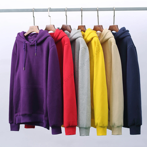 Sweat-shirt à capuche unisexe surdimensionné en polaire pour l'hiver, style streetwear pour hommes et femmes, sweats à capuche personnalisés OEM - Product Image 1