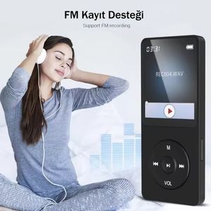 Reproductor MP3 MP4 Ultrafino Ruizu X02B con Bluetooth 5.0, 16 GB, Radio FM y Grabadora de Voz - Product Image 5