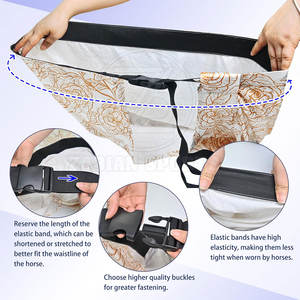 ฮู้ดป้องกันม้าพร้อมฝาปิดปรับได้มีที่ครอบคอและไหล่เต็มตัว - Product Image 6