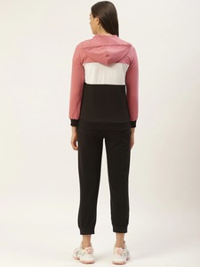 Survêtement de sport d'hiver unisexe en coton personnalisé OEM Logo anti-entraînement avec col à capuche ensemble de vêtements de sport pour hommes et femmes - Product Image 6