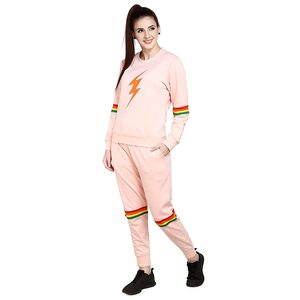 Evolove – Survêtement (Pyjama) pour femme, 100 % coton respirant, bleu marine, super confortable et élégant pour le printemps, taille XL - Product Image 1