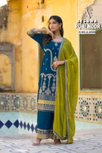 Ropa de mujer a la moda Salwar Kameez con Dupatta disponible a precios mayoristas desde India - Product Image 4