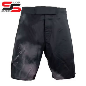 Short de boxe Mma pour hommes Short de boxe à taille élastique pour art martial sublimé - Product Image 1