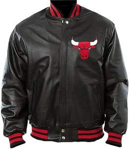 แจ็คเก็ตทีมชิคาโกบูลส์แบบสั่งทำพิเศษสำหรับผู้ชาย แจ็คเก็ตพรีเมียมจากสหรัฐอเมริกา - แจ็คเก็ตเบสบอลปักตัวอักษรสำหรับผู้ชาย - Product Image 2