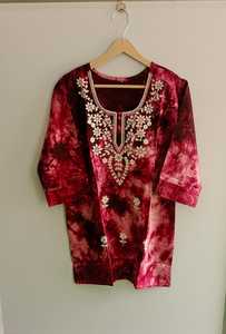 เสื้อกล้ามลายเคอร์ติลำลองสำหรับผู้หญิงเสื้อกล้ามพิมพ์ลายเรขาคณิตเคอร์ติสีชมพูกุหลาบสำหรับฤดูใบไม้ผลิและฤดูใบไม้ร่วง - Product Image 2