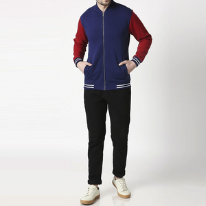 Nouvelle Arrivée - Blouson Bomber Homme Personnalisable en Laine pour l'Hiver, Col Montant, Logo Frontal, Confortable - Meilleure Vente - Product Image 5