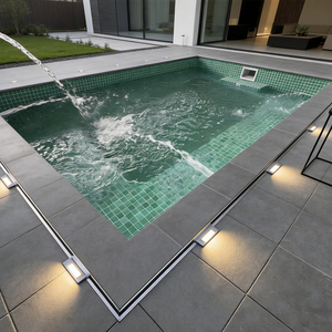 สระว่ายน้ำไฟเบอร์กลาสสำเร็จรูปจากโรงงาน พร้อมระบบกรองและเครื่องทำความร้อนในตัวเพื่อการใช้งานอย่างมีประสิทธิภาพ - Product Image 2