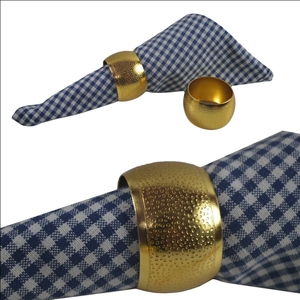 Suministros de cocina Venta directa de fábrica Decoración de la boda Aleación de varios colores Servilleteros de metal sólido Anillos para la decoración del restaurante del hotel - Product Image 3