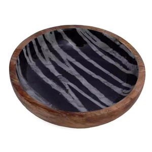 Tazón Desechable de Madera de Mango - Vajilla Moderna y Ecológica para Fiestas - Product Image 3