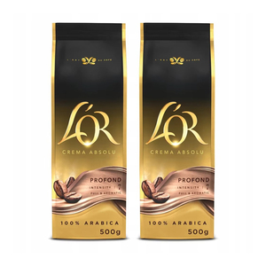 เมล็ดกาแฟ Crema Classique L'Or 500กรัมคั่วอาราบิก้าคั่วสดคุณภาพสูง - Product Image 4