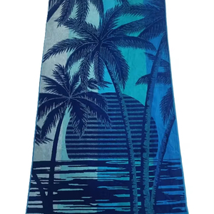 Customizable Jacquard Designs Multipurpose Terry Cotton <b>Beach</b> <b>Towel</b> High Quality Made in India for Home Use - Product Image 1