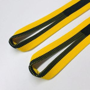 Power Grip Powerlifting Gimnasio Correa de muñeca Entrenamiento cruzado Figura 8 Levantamiento de pesas antideslizante ajustable - Product Image 4