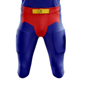 Uniforme de football américain confortable pour hommes, vêtements de sport en polyester respirant à manches courtes - Product Image 4