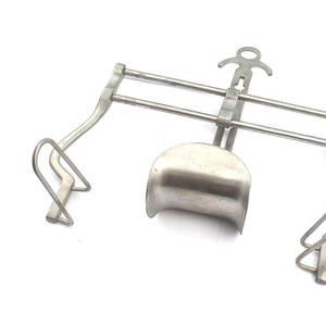 Retractor Abdominal Balfour más vendido, cuchillas fenestradas, retractor esparcidor de 4 "de profundidad de 10", retractor Balfour duradero - Product Image 6