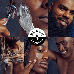 Afeitadora Eléctrica Recargable Inalámbrica para Hombre, Afeitadora de Lámina de Carga Rápida, Función Húmeda/Seca, Impermeable IPX7 para Rostro, Color Negro - Product Image 1