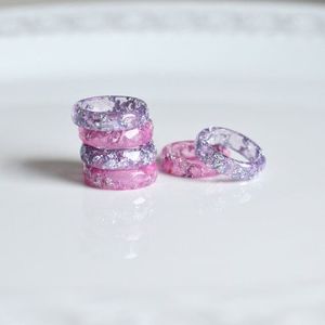 ACCESORIO Joyería Resina Acrílico Pulsera Brazalete Exagerado Deslumbrante Multicolor Ancho Irregular Cuadrado Acrílico Pulseras Para Mujeres - Product Image 6