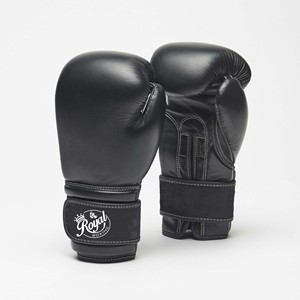 Guantes de boxeo de cuero genuino de alta calidad personalizados etiqueta privada equipo de artes marciales profesional para niños tamaños 6oz 8oz guantes de boxeo - Product Image 1