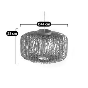 Articles de décoration les plus chauds de 2024: Lampes suspendues en rotin faites à la main au Vietnam dans un design de luxe moderne - Product Image 4
