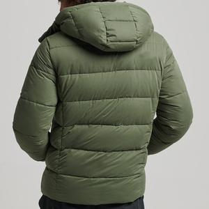 Veste sans manches matelassée pour homme, chaude pour l'hiver, d'extérieur, rembourrée, doublée de polaire épaisse, veste d'extérieur pour homme - Product Image 2