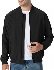 Solid Color New Arrival Bomber <b>Jackets</b> High Quality Puffer <b>Jacket</b> Custom Made Bomber Winter <b>Jacket</b> for <b>Man</b> - Product Image 1