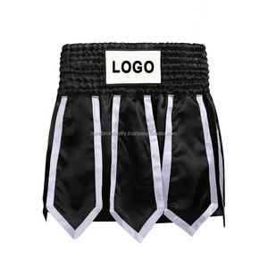 Shorts de grappling MMA personnalisés, nouveau style 2026, trunks Lotus Muay Thai Kick Boxing, polyester écologique, respirant, protecteur - Product Image 5
