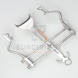 Juego de Retractor abdominal REMEDA Balfour con cuchillas para adultos y niños CE inoxidable alemán de SurgiRight Instrument - Product Image 3