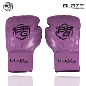 Gants de boxe en cuir de vachette véritable de haute qualité à séchage rapide évacuant l'humidité pour l'entraînement poinçonnage Muay Thai Arts martiaux - Product Image 2