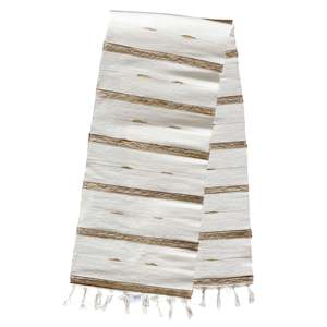 Elegant Woven Striped <b>Table</b> <b>Runner</b> for Dining Wedding Party & Hotel Decoration - Product Image 1