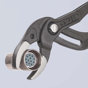 For KNIPEX Siphon Connector Pliers 250mm <b>Clamping</b> Range 25-80mm Black Atramentized - Product Image 3