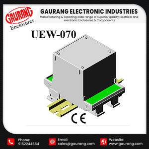 Boîte de commande de boîtier de Rail Din universel de UEW-070 d'exportateur de confiance Matériau en aluminium de haute qualité Bonne vente - Product Image 2