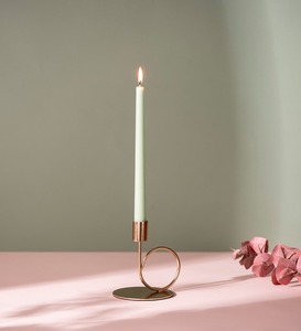 Vintage Metal <b>Brass</b> Candle Stick Metal Candle Holder and Candle Stand Stick for Wedding Dinner Table Decor - Product Image 1