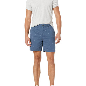 Pantalones cortos deportivos informales para hombre de algodón 100% de la mejor calidad, lienzo ecológico, diseño sólido, teñido liso a bajo precio para gimnasio al aire libre - Product Image 5