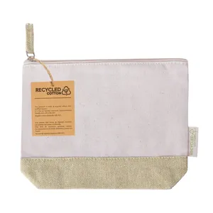 Bolsa de Aseo Ecológica Torebix, Bolsa de Viaje de Algodón Reciclado, Práctica y Elegante - Product Image 2