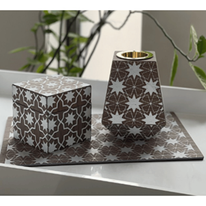 Vente en gros de plateau de service en chocolat artisanal arabe de taille personnalisée plateau de boîte en bois pour l'Aïd Mubarak Ramadan coffret cadeau fabriqué au Vietnam - Product Image 2