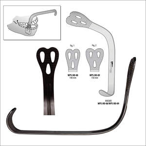 Depresor Lingual Reutilizable de Acero Inoxidable Wieder, Certificado ISO13485 Clase I, Instrumento de Examen Dental y ORL - Product Image 1