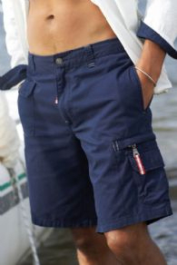 Shorts décontractés légers pour hommes en toile 100 % coton, respirants, unis, amples, lavés, avec logo personnalisé, taille haute, longueur genou, vente en gros - Product Image 5