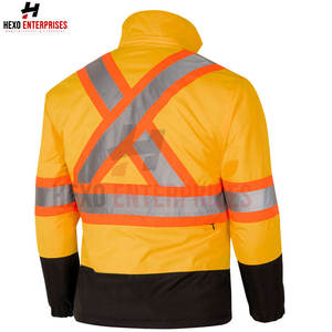 Vestes de sécurité de construction respirantes haute visibilité Veste de sécurité de haute qualité Vêtements de travail Veste de sécurité de construction d'usine - Product Image 5