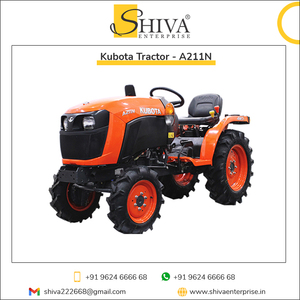 Vente en gros directe en usine de mini-tracteur agricole Kubota de transmission Synchromesh 21 HP de couleur rouge fabriqué au Japon - Product Image 6