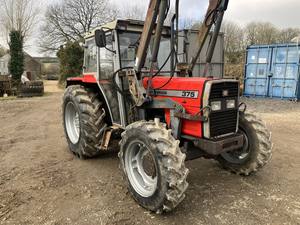 Granja de tractores Massey Ferguson 375 perfil bajo + cabina cargadora - Product Image 4