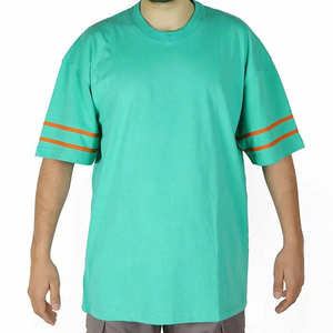 T-shirts pour hommes en coton/fibre de bambou, dernier design, motif à carreaux, respirants, manches courtes, couleur personnalisée pour adultes - Product Image 6