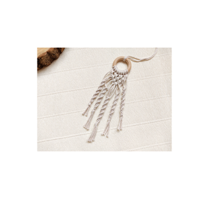 Collar de borla Vintage colgante de borla único bohemio para regalos de boda joyería de moda superior exigente - Product Image 6