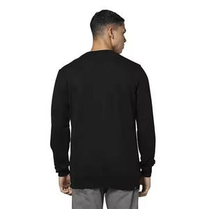 เสื้อสเวตเตอร์คอกลมแขนยาวผ้าฝ้าย100% แห้งเร็วระบายอากาศได้ดีปรับแต่งรูปแบบสตรีท - Product Image 3