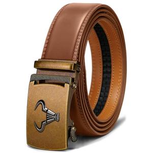 Cinturones Ecuestres de Cuero Artesanales, Cuero Vacuno Auténtico, Estilo Vintage, Hebilla de Acero, Ecológicos, Ligeros, Impermeables, Resistentes, para Hombre - Product Image 6