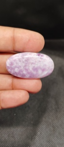 High Quality Blue Lapidolite Cabochon Natural Tumbled Smooth Gemstone Mixed Sizes for Jewelry Making Healing Loose Stones - Product Image 5