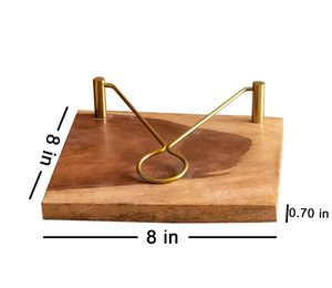High Quality Wooden and Iron Napkin <b>Holder</b> Table and <b>Kitchen</b> Dining <b>Tissue</b> Box for Hotel and Restaurant Use - Product Image 2