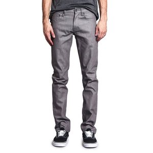 กางเกงยีนส์ขาเล็กผ้ายีนส์ปักยืดได้สำหรับผู้ชายแฟชั่นเกาหลีอเนกประสงค์ใหม่ฤดูร้อน - Product Image 1